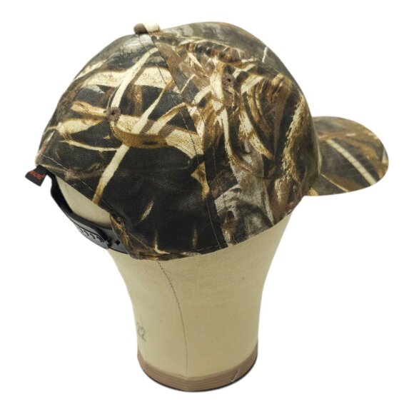 Realtree Chickasaw Equipment Camo Snapback Cap Trucker Baseball Hunting Hat - Picture 13 of 14